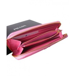 Luxury Prada Zippy Wallet 1ML506 Pink