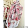 Replica Limited edition cashmere printed cashmere scarf Gray