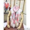 Replica Limited edition cashmere printed cashmere scarf Gray