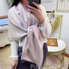 1:1 Mirror Wool GG jacquard Double-sided square Scarf Beige
