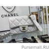 Knockoff Logo Pearl Chain Bag AS1610 White