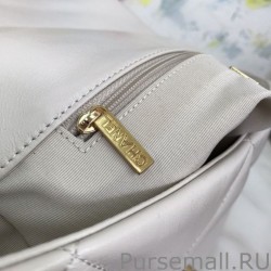 Perfect Medium 19 Denim Fabric Tweed Flap Bag AS1160
