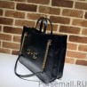 Perfect 1955 Horsebit Medium Tote Bag 621144 Black