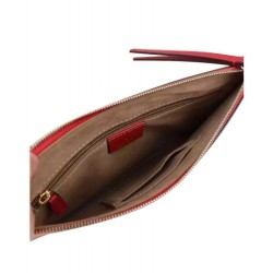 Copy Tian Garden Leather Pouch 424900 Red