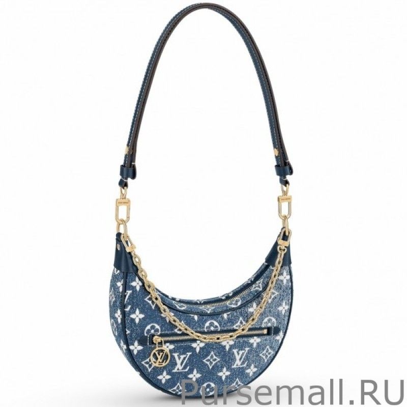 High Quality Loop Bag In Monogram Denim M81166