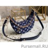 High Quality Loop Bag In Monogram Denim M81166