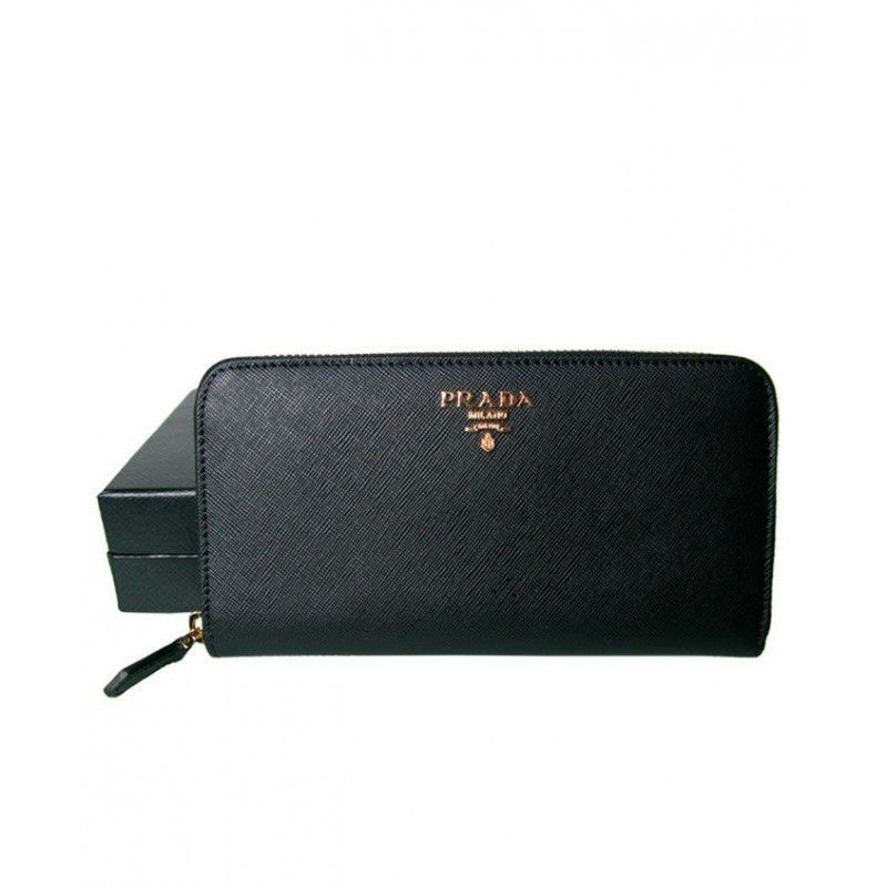 Inspired Prada Zippy Wallet 1ML506 Black