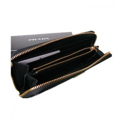 Inspired Prada Zippy Wallet 1ML506 Black