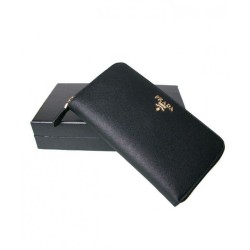 Inspired Prada Zippy Wallet 1ML506 Black