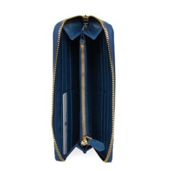 Replicas Prada Zippy Wallet 1ML506 Blue