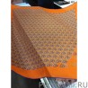 Copy Hermes fun horsehead cashmere silk Shawl 140 Orange