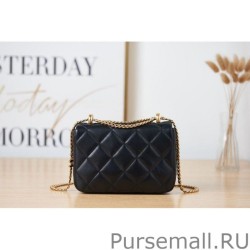 Designer Mini Flap Bag AS3114 Black