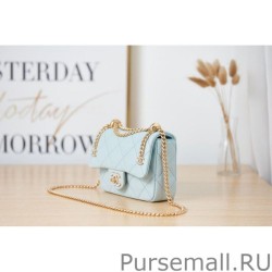 AAA+ Mini Flap Bag AS3114 Blue