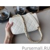 7 Star New Mini Crystal Pearls Chain Bag AS2210 White