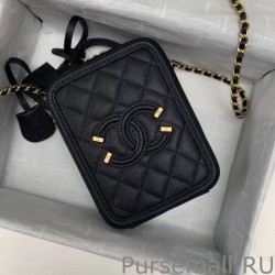 Knockoff North South Filigree Bag AS0988 Black