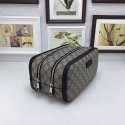 Best Gucci GG Supreme toiletry case 406395