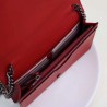 Wholesale Embossed GG Leather Chain Bag Red 421850 Red