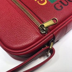 Replica Print Messenger Bag 523591 Red