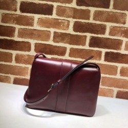 Best Arli Medium Shoulder Bag 550126 Burgundy