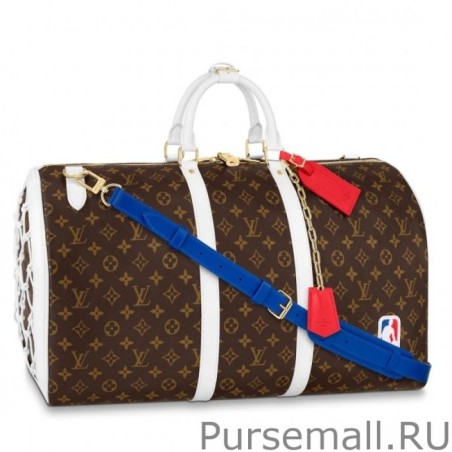 UK LV x NBA Basketball Keepall 55 M45587