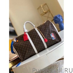 UK LV x NBA Basketball Keepall 55 M45587