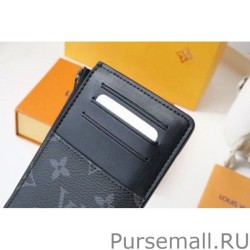 High Multi Card Holder Trunk Monogram Eclipse M80556