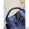 Top Quality Muria Bag In Blue Mahina Leather M59554