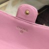 Top Chevron Long Wallet A31506 Pink