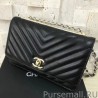 Fashion Classic Flap Charms Wallet Woc A33814 Black