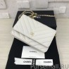 UK Classic Flap Charms Wallet Woc A33814 White