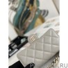 High Flap Chain Wallet A81171 Gray