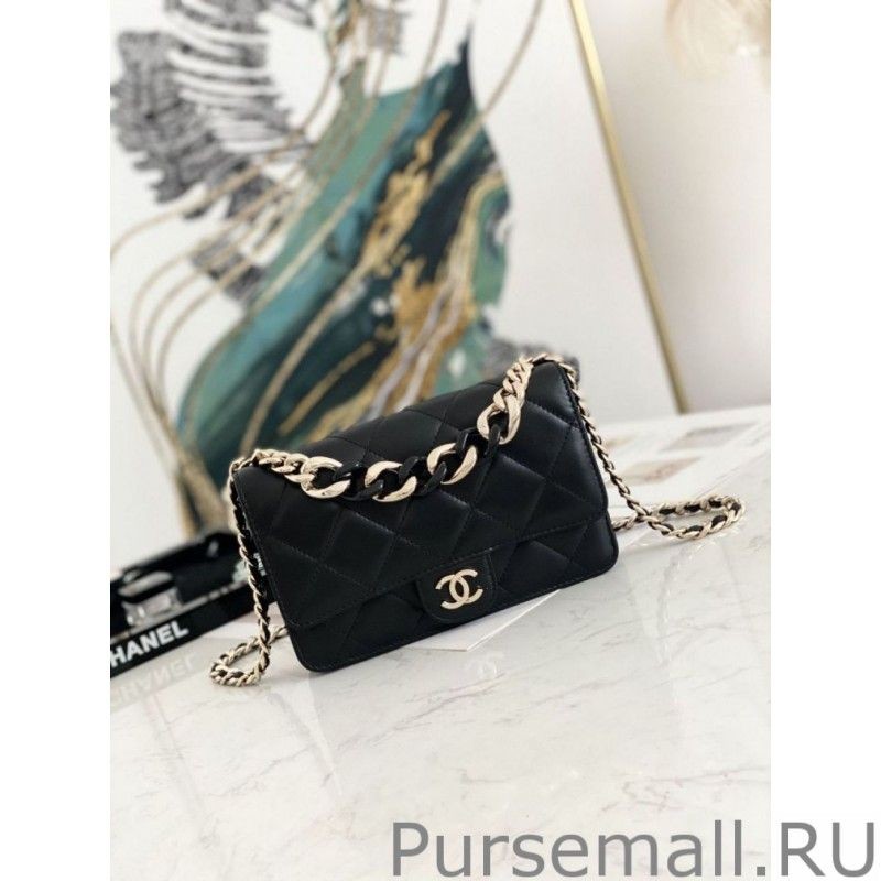 Perfect Flap Chain Wallet A81171 Pink