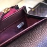 Top Quality Long Wallet Caviar Leather A31506 Black