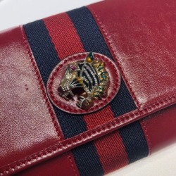High Quality Rajah Continental Wallet 573789 Red