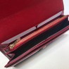 High Quality Rajah Continental Wallet 573789 Red