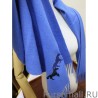 Top Quality Hermes Wide Horses cashmere scarf 32 x 180 Blue