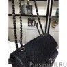 Replica Python Classic Flap Bag A1112 Black