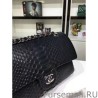 Replica Python Classic Flap Bag A1112 Black