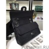 Replica Python Classic Flap Bag A1112 Black