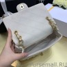 Copy Quilted With Pearl Bag AS1202 White