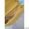 Designer Resin Flap Bag AS2380 Yellow
