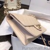 Top Short Pearl Handle Bag AS0585 Apricot