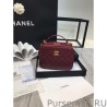 Perfect Small CC Vanity Case A57905 Claret