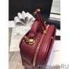 Perfect Small CC Vanity Case A57905 Claret