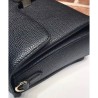 Copy Interlocking Gg Large Leather 510306 Black