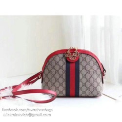 1:1 Mirror Ophidia GG Small Shoulder Bag 499621 Red