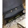 Top Quality Ottilia leather small top handle 488715 Black