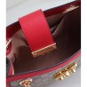 Cheap Padlock Supreme shoulder bag 498156 Red