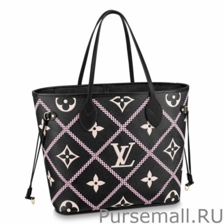 High Neverfull MM Bag Monogram Empreinte M46040