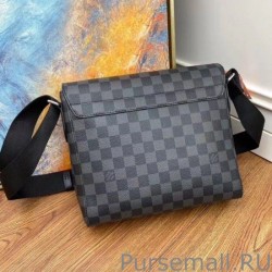 Designer New Flap Messenger Damier Graphite N40418